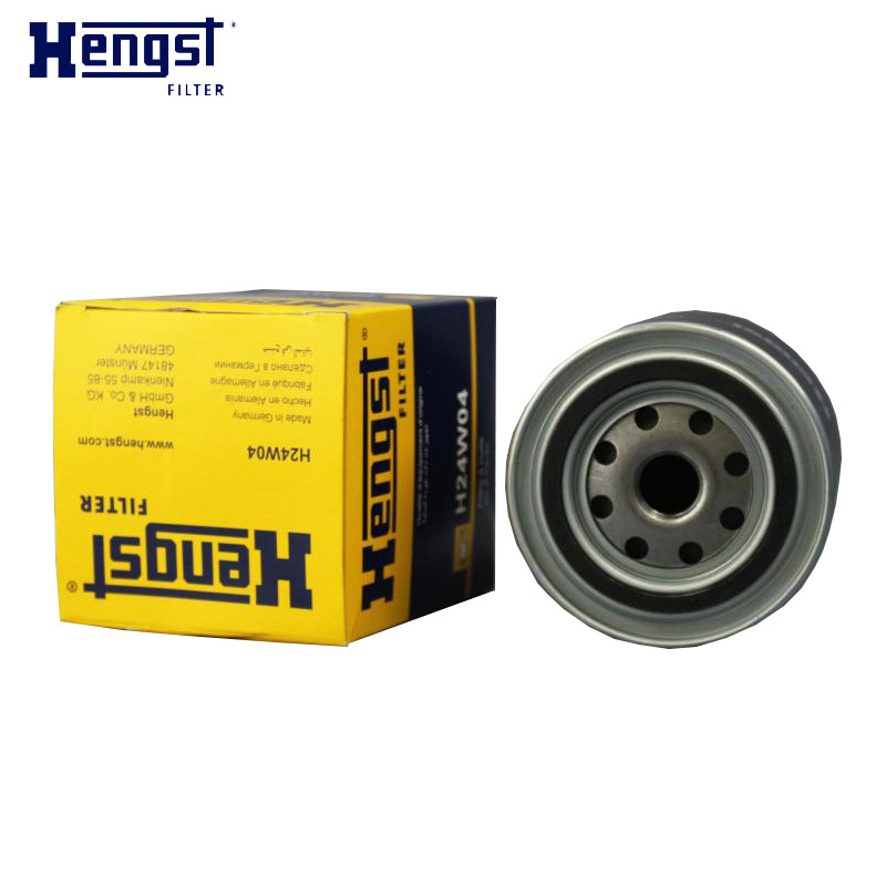 汉格斯特（hengst）机油格滤清器铁壳H24W04适用于帕萨特B5领驭奥迪A4 A6 A6L A8 A8L
