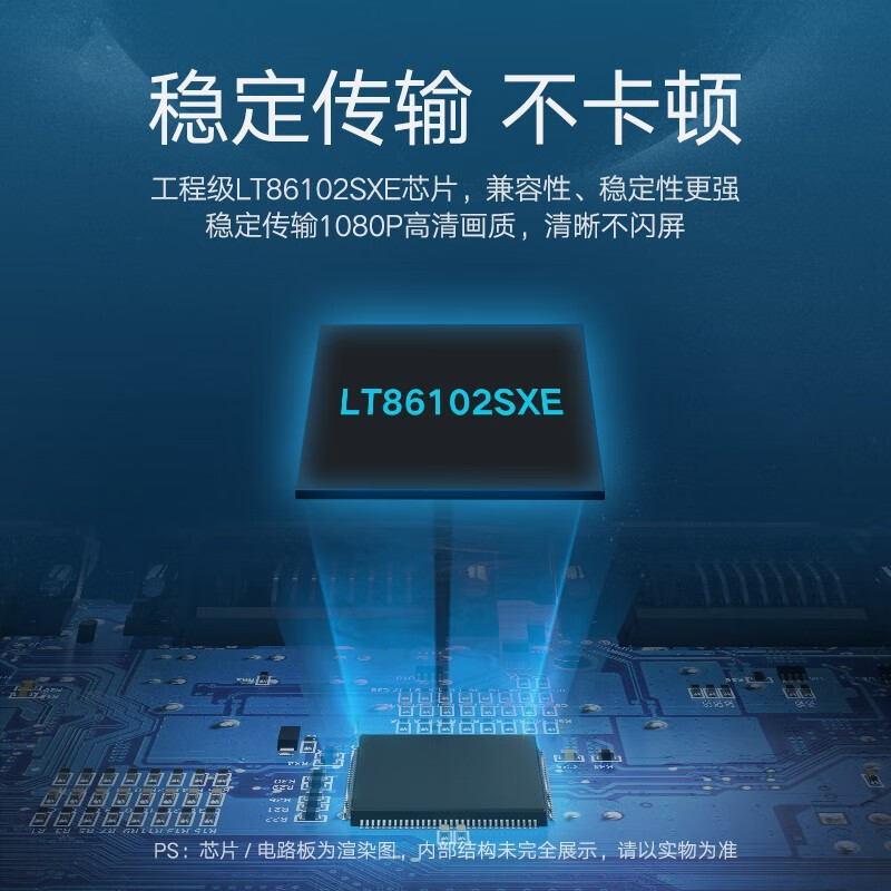 绿联(Ugreen)CM202 DVI分配器 1进2出 一进二出1080P高清视频分屏器连接投影显示器高清大图
