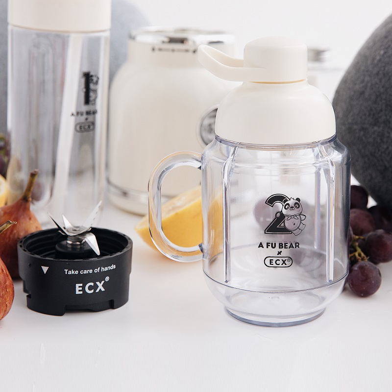 网红杯具熊(BEDDYBEAR)官方正品ECX家用电机全自动榨汁杯料理机果汁机电动果蔬榨汁机水果碰碰机-明星倾力推荐同款
