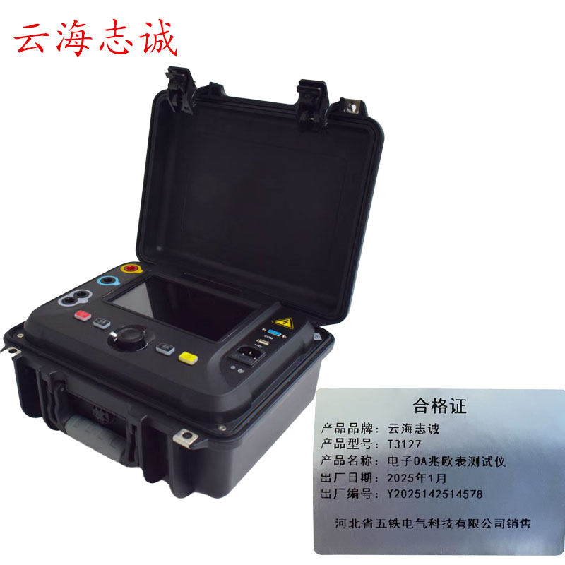 电子OA兆欧表测试仪 T3127 1台高清大图