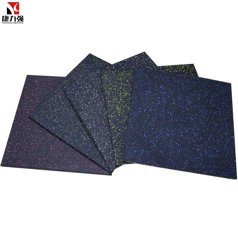 康力强健身房橡胶地垫收边条 多彩地垫系列安装配件安装加固卡扣高清大图