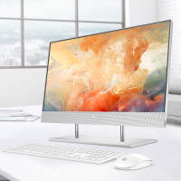 惠普(HP)星系列青春版高清一体机电脑23.8英寸(十代i5-1035G1 8G 512SSD 无线蓝牙 三年上门)独显 FHD高色域