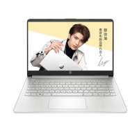 惠普(hp)星14 青春版 14s-fr1000AU 14.0英寸 轻薄本 笔记本电脑 锐龙R7-5700U 16G内存 1TB固态 银色 定制
