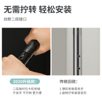 炊大皇 厨房四层黑石置物架2020新款微波炉架子落地架厨房用品储物架4层收纳架H500 160cm