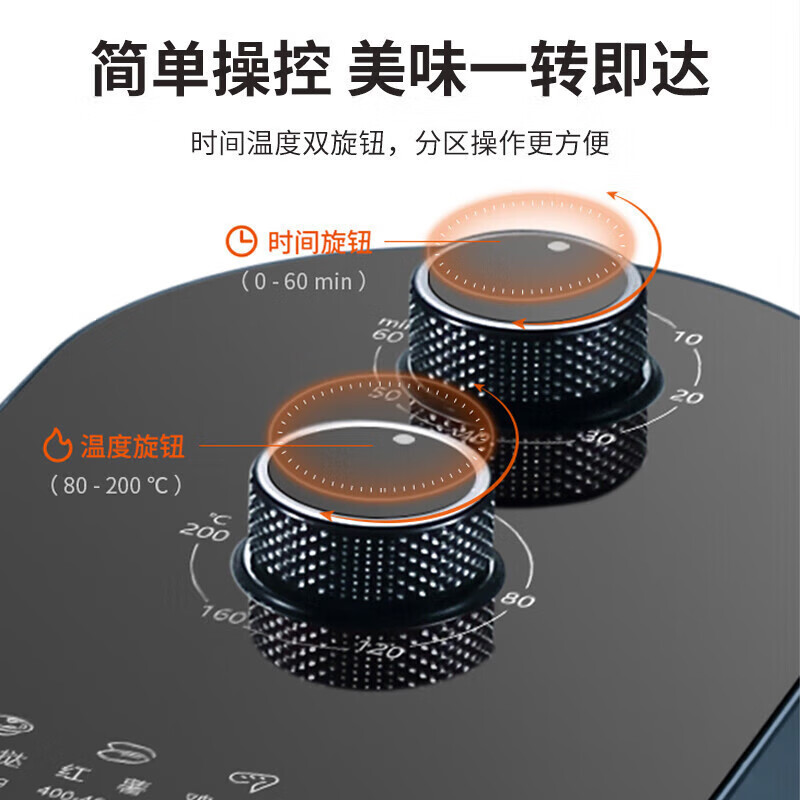 苏泊尔空气炸锅KJ50DQ75空气炸锅高清大图