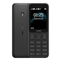 诺基亚(NOKIA) 诺基亚125 黑色 直板按键 移动联通2G手机 双卡双待 老人老年手机 学生备用功能机 超长待机