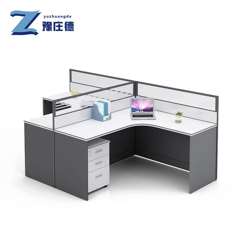 豫庄德工位办公桌T型柜组