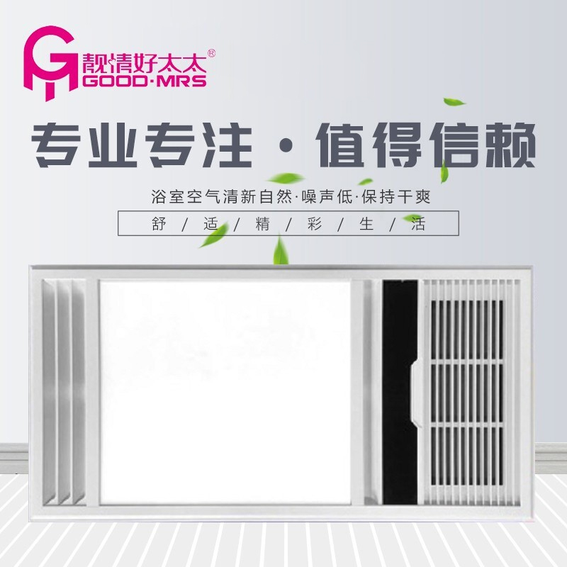 靓情好太太浴霸(LQ-02)LED照明功能 多功能风暖浴霸 集成吊顶智能电器 300*600暖风模块