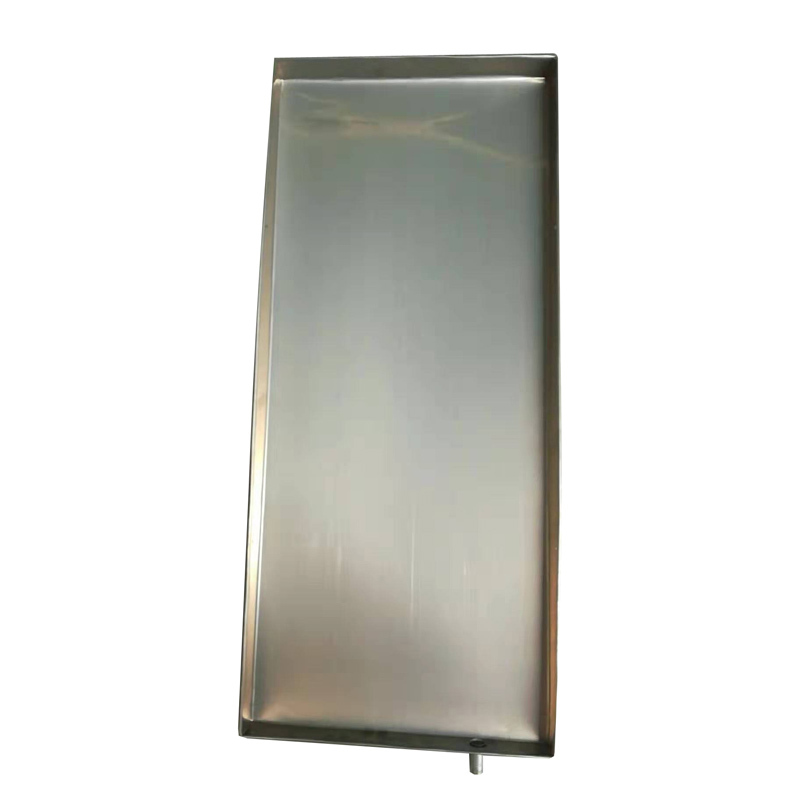 帮客材配 安居士 3P不锈钢接水盘（手工）20个/箱 整箱销售 送货上门 银色高清大图