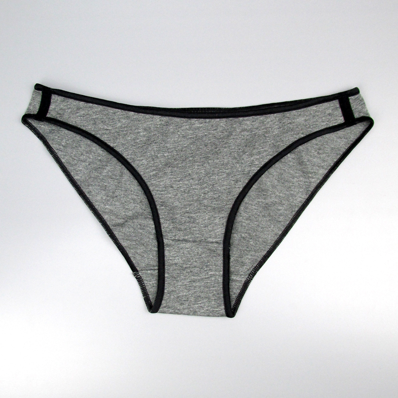 suntek低腰半包臀三角裤女 底裤女内裤棉棉底裆 白色性感女生内裤