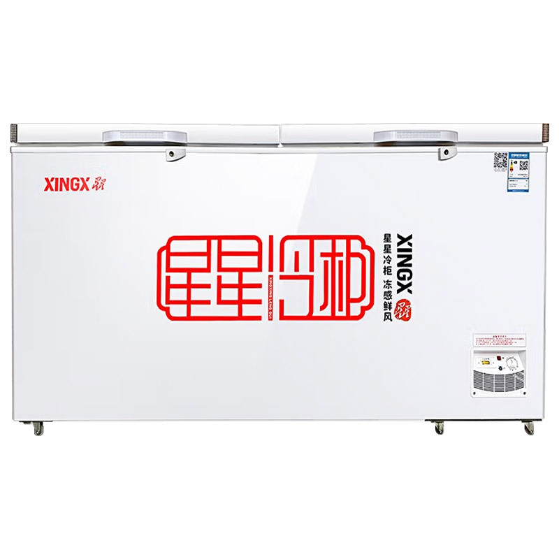 星星(XINGX) BD/BC-718GDT商用家用卧式冰柜全铜管制冷一级能效单温冷藏冷冻转换冰柜超市海鲜雪糕批发冷冻速