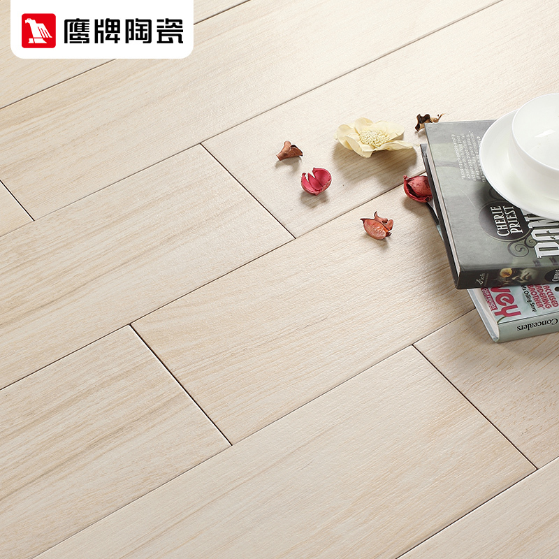 鹰牌陶瓷 仿古砖木纹砖 木仿古砖卧室客厅阳台木纹砖地砖33