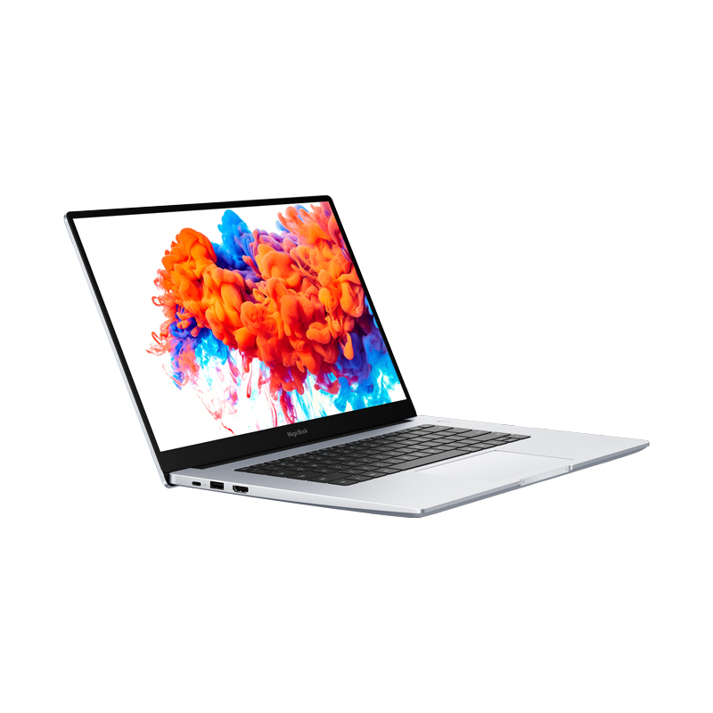 华为荣耀 MagicBook 15 笔记本电脑 酷睿i5 10210U十代处理器 8G-256GB-冰河银 Windows 10系统 15.6英寸大屏全面屏 笔记本电脑高清大图