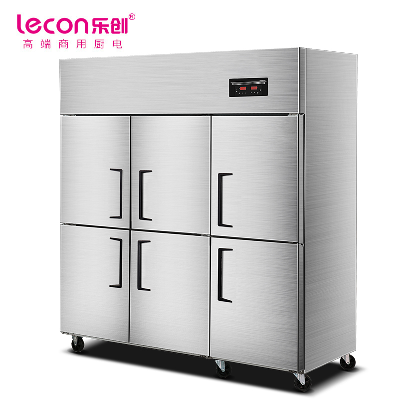 乐创 lecon 商用六门双温冰柜 LC-J-LSG01