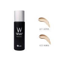 W.Lab超模精华粉底液 黑瓶21号 40g BB霜 任何肤质 遮瑕防晒