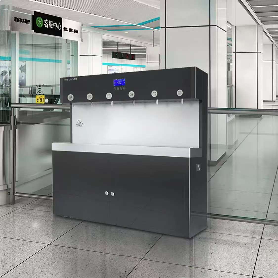 英领 反渗透商用直饮机 YL-H6G 6嘴内胆式6kw可供300人含安装 台高清大图