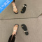 SUNTEK平底套趾凉拖鞋女鞋子外穿2023年新款夏季简约韩系沙滩仙女风凉鞋