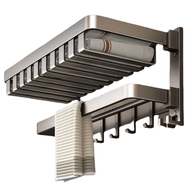 铭思达毛巾架网篮款60cm个高清大图