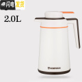 三维工匠 欧式不锈钢家用 保温壶大容量热水瓶保温瓶保温水壶暖壶 水壶2L-白色