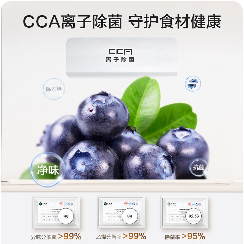 [官方正品]容声637升对开门双开门电冰箱家用一级节能变频风冷无霜大容冷藏冷冻BCD-637WD11HP以旧换新高清大图