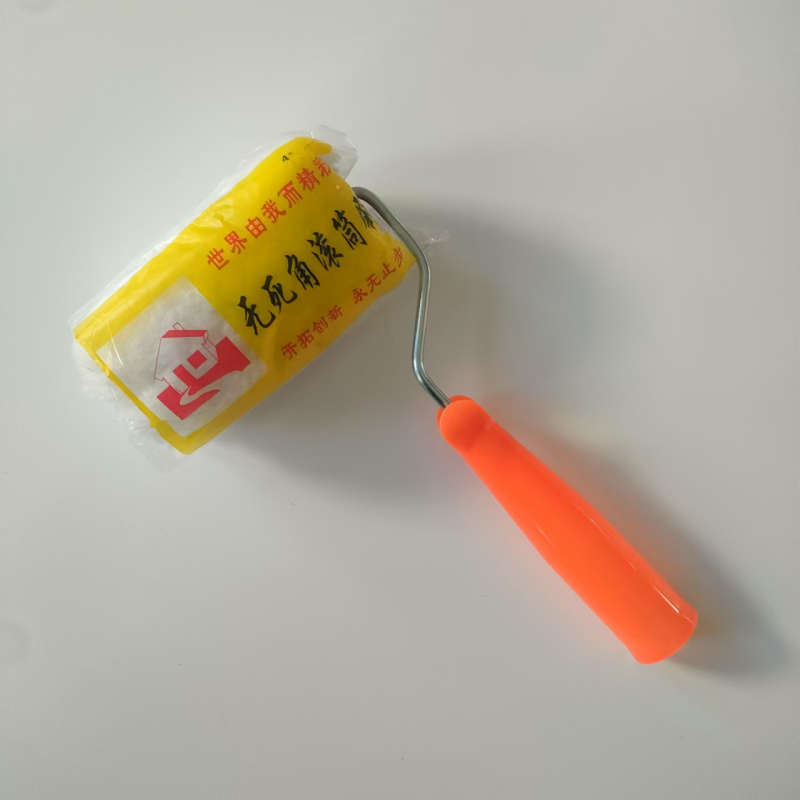 具安金 滚筒刷 4寸涤纶无死角纯白 把高清大图