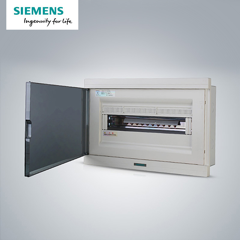 西门子(SIEMENS)16回路强电布线箱 空气开关箱配电箱透明色