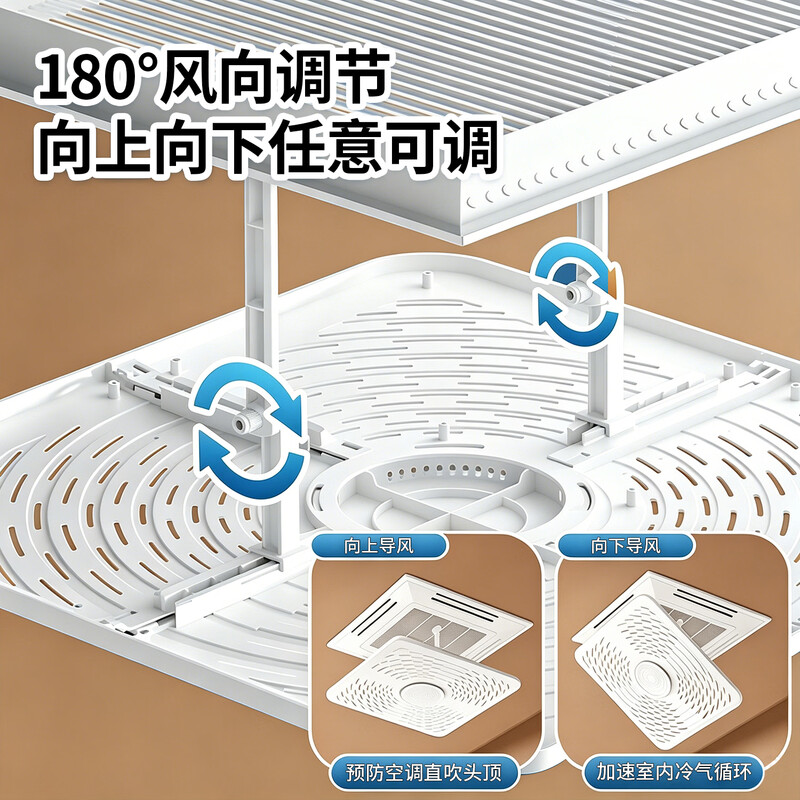 ProPre 匹牧中央空调挡风板 30*30cm 回型款(计价单位:个)白色高清大图
