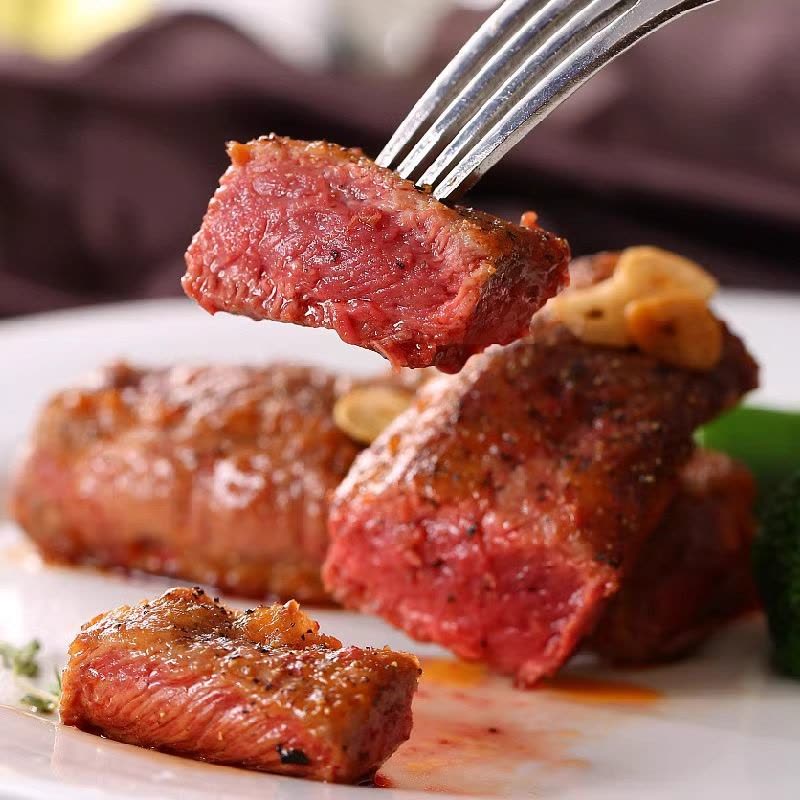 艾克拜尔原切上脑牛排1kg(约8片)送酱包图片