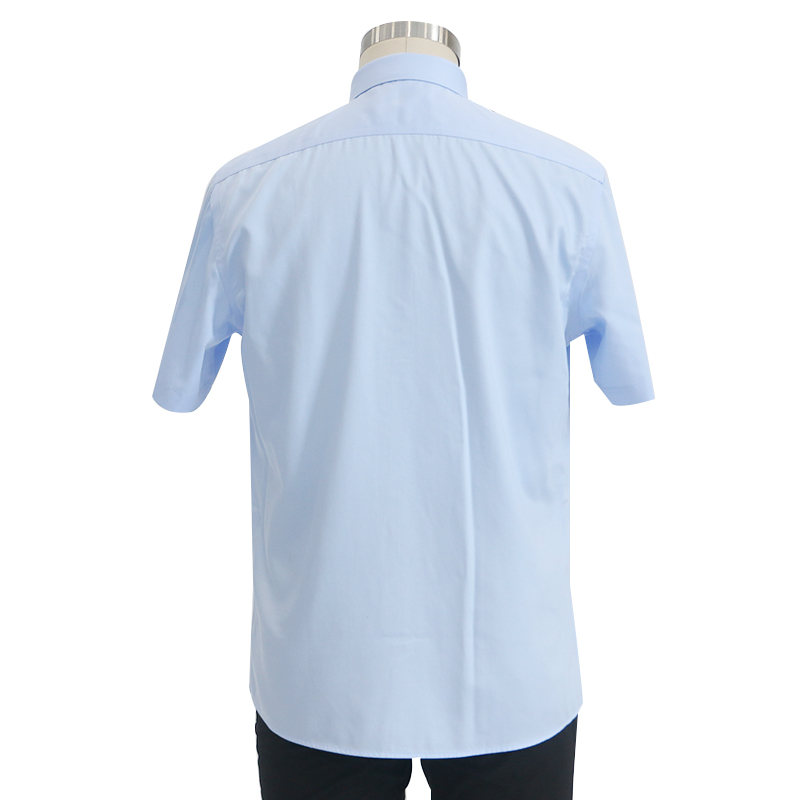 燕舞BD2AX722101Z1F男短袖衬衫38-45码(计价单位：件）天蓝色高清大图
