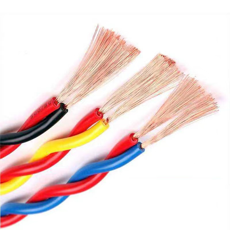 廷穗(TINGSUI)铜芯聚氯乙烯绝缘双绞连接软电缆RVS-2*2.5 单位:圈高清大图