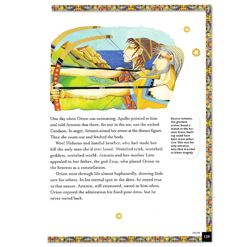 [正版]希腊神话全彩插画版 英文原版 National Geographic Treasury of Greek My高清大图