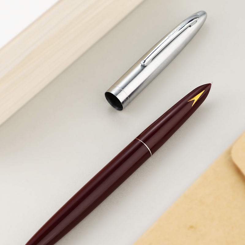 HERO英雄钢笔329-2老式复古经典英雄牌铱金笔学生练字男女 挤捏吸墨