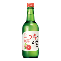 韩国进口真露西柚味烧酒13度360ml果味烧酒清酒利口酒预调鸡尾酒