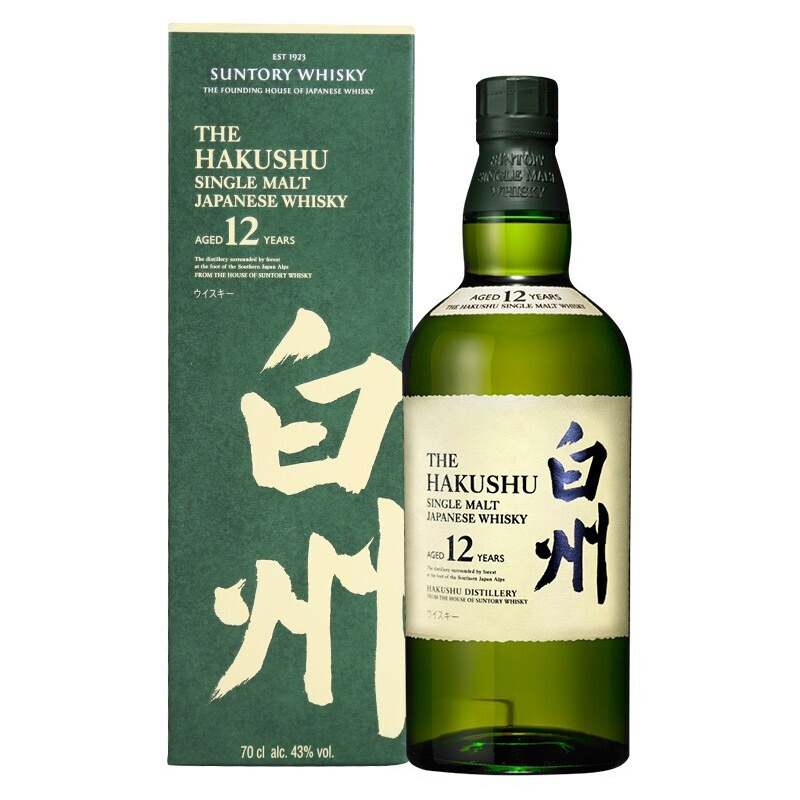三得利 Suntory 白州12年洋酒日本进口suntory三得利威士忌图片 高清实拍大图 苏宁易购