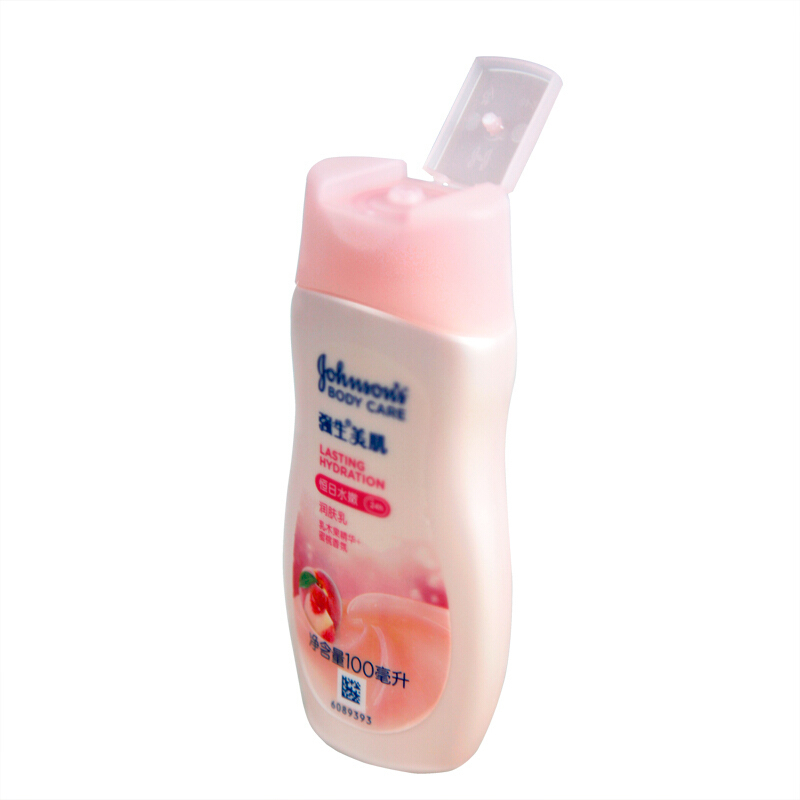 强生美肌 恒日水嫩润肤乳100ml(蜜桃香氛 身体乳 润肤乳)