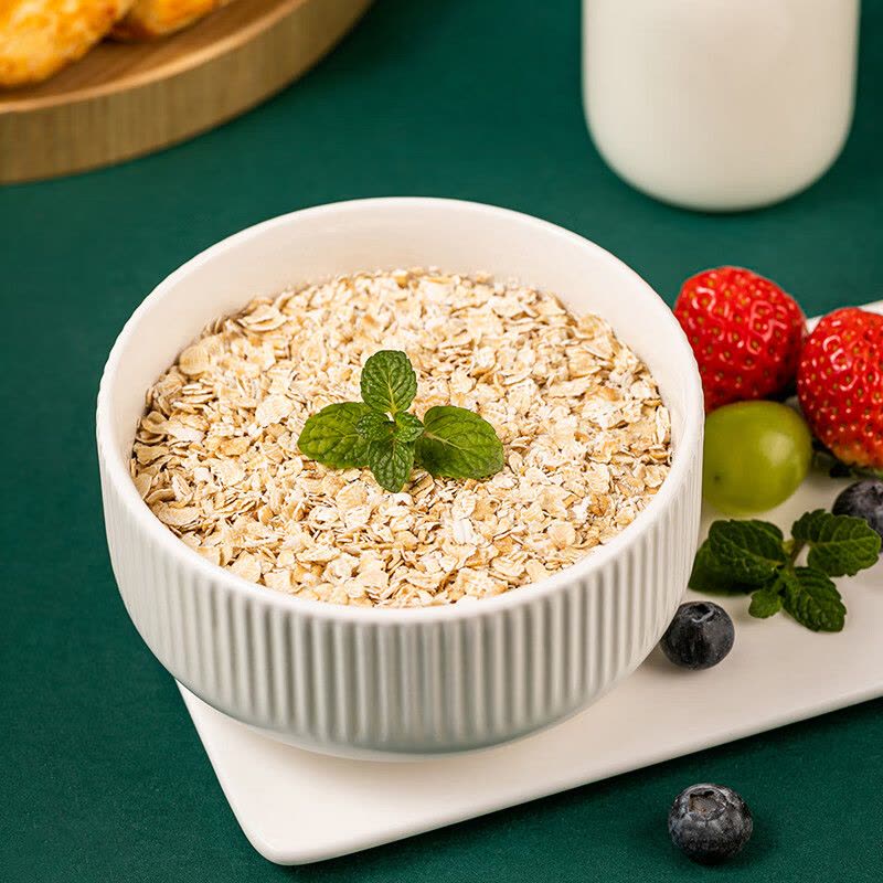 阴山优麦(YIN SHAN OATS)阴山优麦有机纯燕麦片 1.05kg/盒 燕麦片礼物图片
