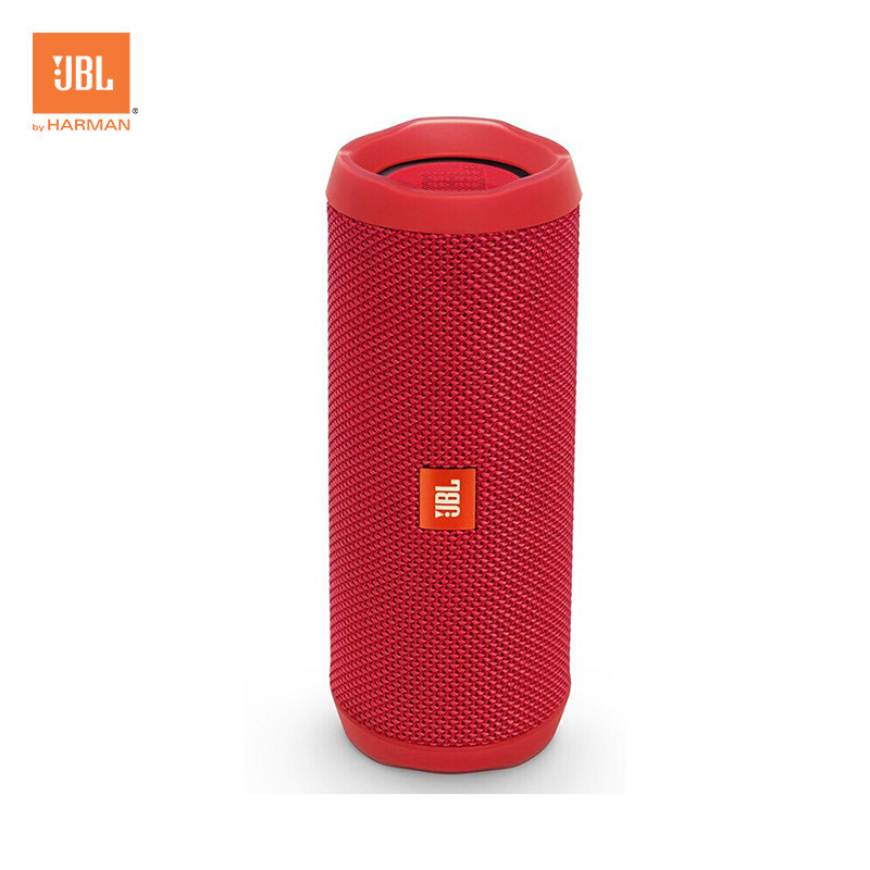 JBL Flip4 音乐万花筒4 蓝牙小音箱 音响 低音炮 防水设计 支持多台串联 便携迷你音响 音箱 魂动红高清大图
