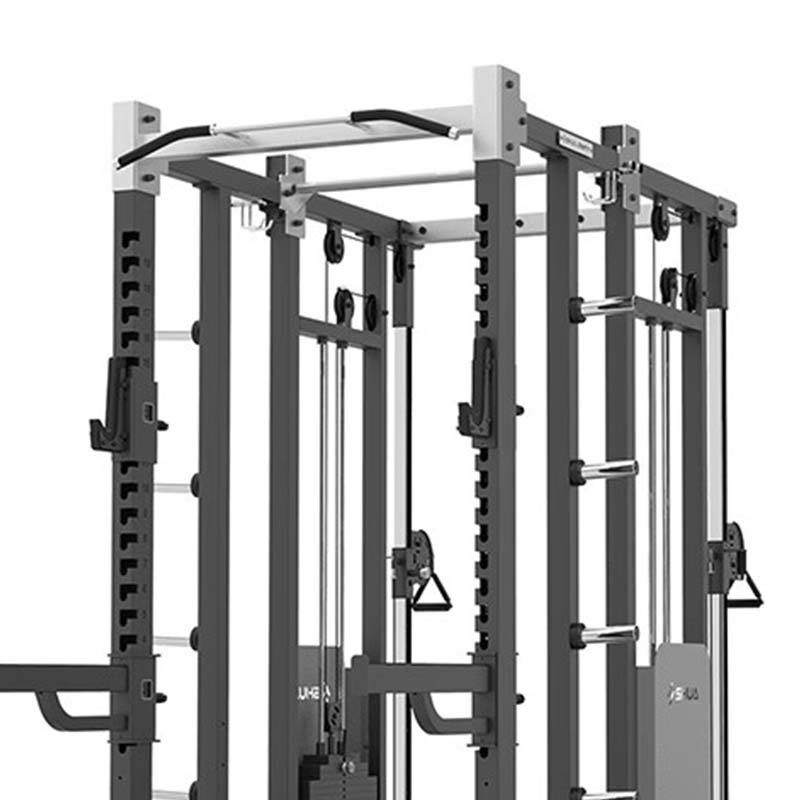舒华深蹲训练器SH-G8903 (含5KG-20KG杠铃片)高清大图