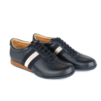 Bally 巴利 女士黑白条牛皮橡胶套脚运动户外休闲鞋 FRANCISCA/06男鞋