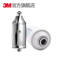 3M沐浴净化器+滤芯套装 SFKC01-CN1 家用沐花洒过滤器