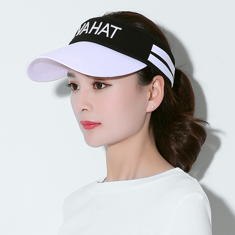 男女同款 白檐黑帽 帽子男女夏空顶棒球帽男无顶帽跑步太阳帽网球帽运动帽防晒遮阳帽报价 参数 图片 视频 怎么样 问答 苏宁易购