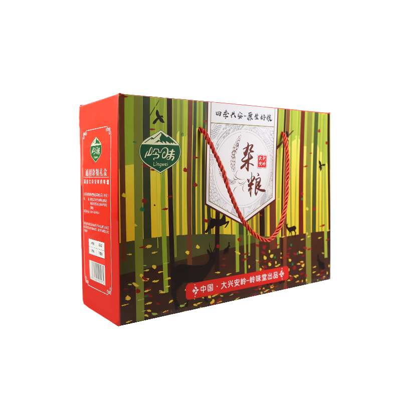 岭味(Lingwei)五谷杂粮组合 10块装A 3540g