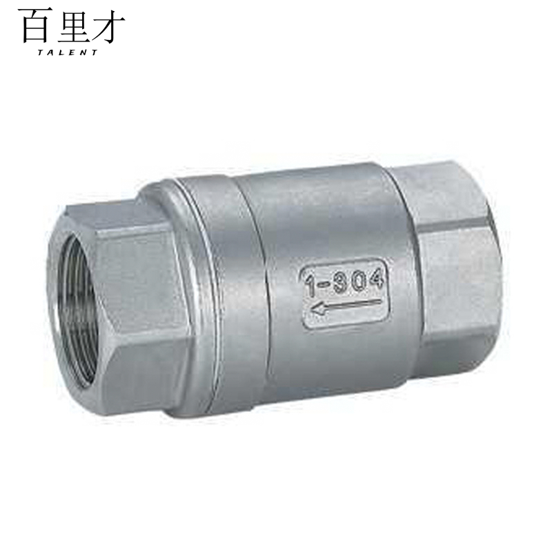 不锈钢立式止回阀 DN50高清大图