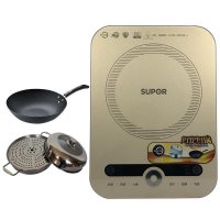 苏泊尔(SUPOR) 电磁炉触摸屏 智能家用触摸屏火锅电池炉电磁灶 蒸炖多功能 C22-IM10
