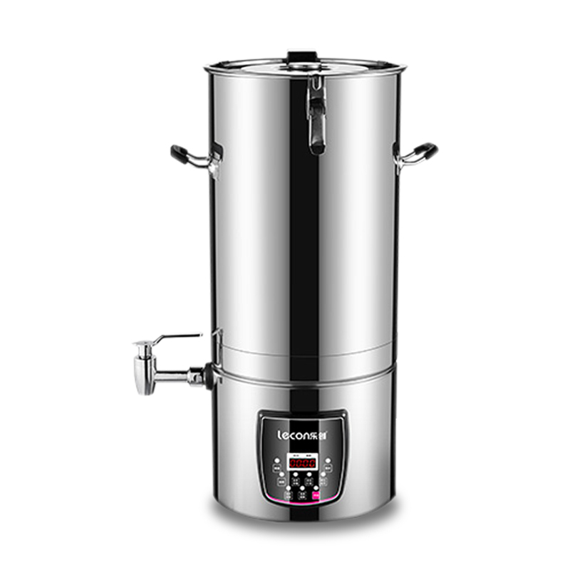 乐创豆浆机商用早餐全自动大容量豆腐加热现磨无渣打浆磨浆机30l