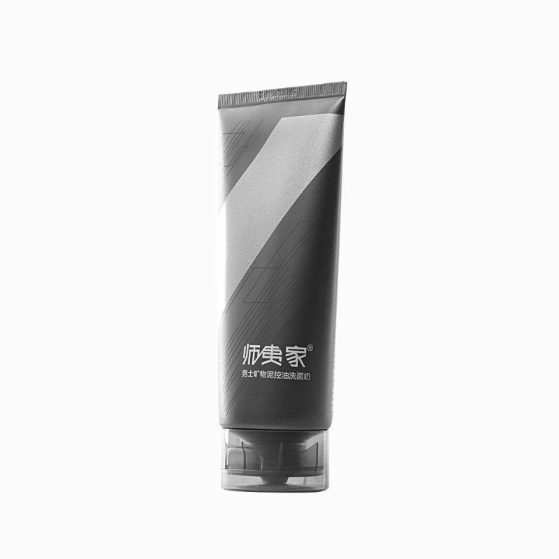 师夷家 男士矿物泥控油洗面奶120g