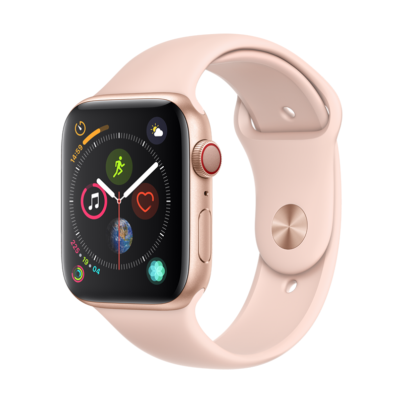 Apple/Apple Watch Series 4s智能心率电话手表 GPS2018新款 40mm 蜂窝版 粉砂回环