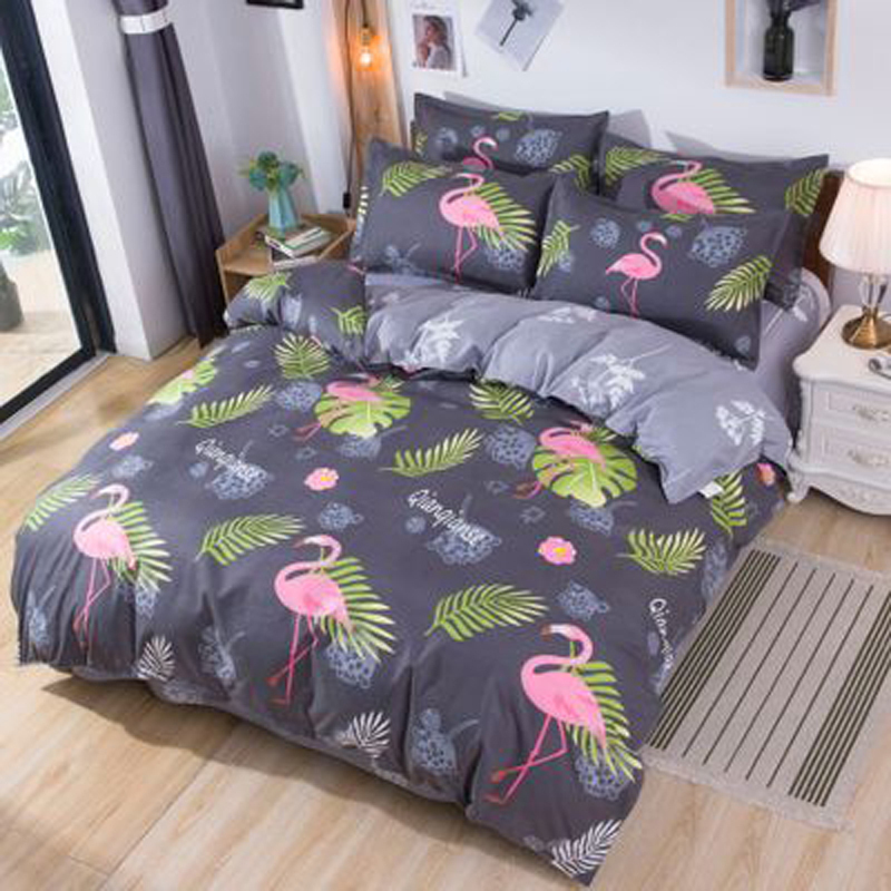高品质加厚四件套 200*230CM1.8m床简约风床品套装床单式多色A118