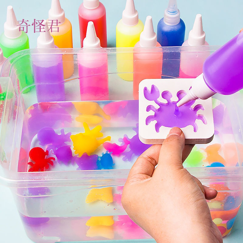 奇怪君魔幻魔法水宝宝水精灵玩具手工diy制作材料儿童女孩海绵宝宝送孩子生日礼物报价 参数 图片 视频 怎么样 问答 苏宁易购