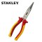 史丹利(STANLEY) 84-007-23 8.5英寸 FatMax绝缘尖嘴钳 工业级多功能电工钳 尖咀尖头钳 把